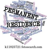 permanente, residencia