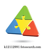 Puzzle triangle Puzzle triangle