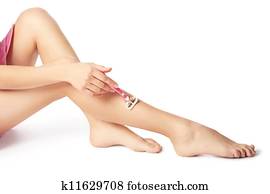 rasieren, leg. rasieren, leg.