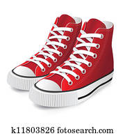 High heel shoe Clip Art | k5882998 | Fotosearch