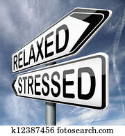 relaxed or stressed