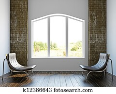 Room with furniture Room with furniture