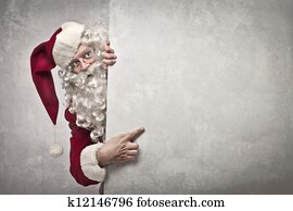 Santa Claus billboard Santa Claus billboard