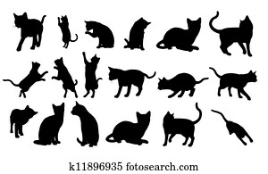 Silhouette Cat Silhouette Cat
