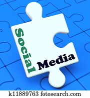 Social Media Shows Online Networking Community Social Media Shows Online Networking Community