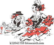 spanish family at dinner