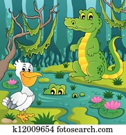 Swamp theme image 3 Swamp theme image 3