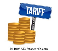 tariff concept tariff concept