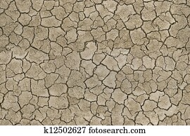 Texture cracked earth