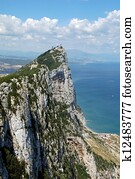 The Rock, Gibraltar, UK.