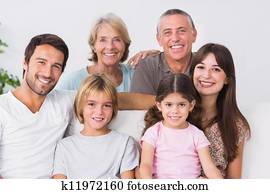 Three generation family