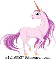 Unicorn Clipart | k16433561 | Fotosearch