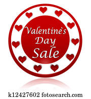 valentines nap, kiárusítás, piros, karika, transzparens, noha, piros, jelkép