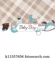 Vector Baby Shower Vector Baby Shower