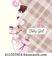 Vector Baby Shower Vector Baby Shower