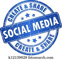 Vector social media symbol Vector social media symbol