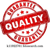 vetorial, qualidade, selo