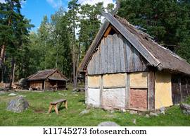 Viking Village Stock Photo | k4394187 | Fotosearch