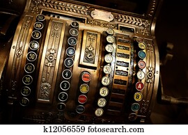 Vintage cash register Vintage cash register