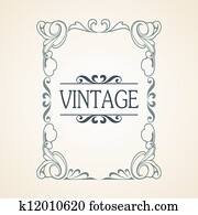 Vintage frame Vintage frame