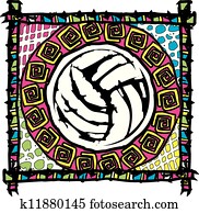 Vollyball design Vollyball design