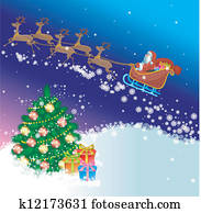 weihnachtsmann, schlitteln weihnachtsmann, schlitteln
