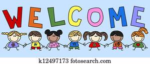 Welcome Clipart and Stock Illustrations. 13,807 welcome vector EPS ...
