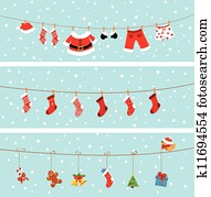 חג המולד, דגל