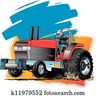 טרקטור, משוך