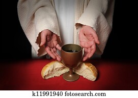 ידיים, של, ישו, ו, היתיחדות
