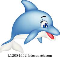 מצחיק, דולפין, ציור היתולי