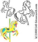 סוסים של כאראוסאל