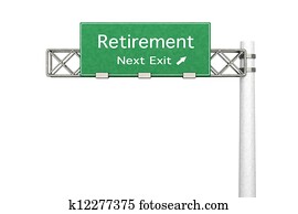 סימן של כביש המהיר, -, פנסיה