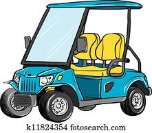 עגלה של גולף חשמלית