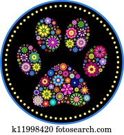 פרחוני, בעל חיים, טלף מדפיס