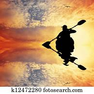 קאיאק, צללית