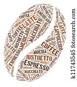 שעועית של קפה, גרפיקה