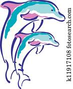 תאום, דולפין