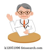 医者, だれか, 説明する