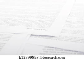 大いに, の, ペーパーワーク