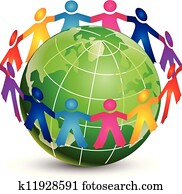 开心, 人们, 大约, 世界, 标识语