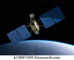 現代 ｇｐｓ 人工衛星 イラスト K Fotosearch