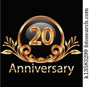 20 anos, aniversário, aniversário