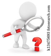 3d, blanc, gens, petit, question