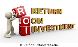 3d man and roi cubes