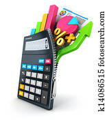 3d, offenes, taschenrechner