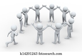 3d person joining team