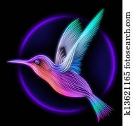 3d render of colibri bird - hummingbird 3d render of colibri bird - hummingbird