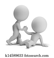 3d small people - succor 3d small people - succor