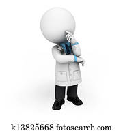 3d white people as doctor 3d white people as doctor